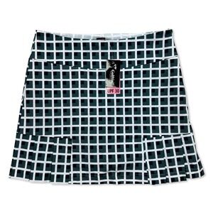 Golftini Skort Short Women's 2 Performance Golf Preppy Brick House NWT